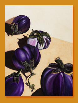 5 Eggplants 30x40 $3600
